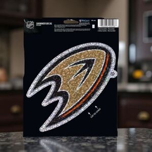 NEW NHL Anaheim Ducks WinCraft  Logo Cut Auto Decal Multi Use 5X7